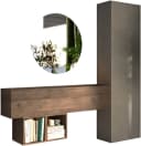 HOME AFFAIRE Infinity Garderoben-Set 4tlg. Braun Holzstruktur Bild 2