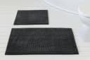 OTTO home Badematte Kaelan Grau Chenille Rutschhemmend Bild 1