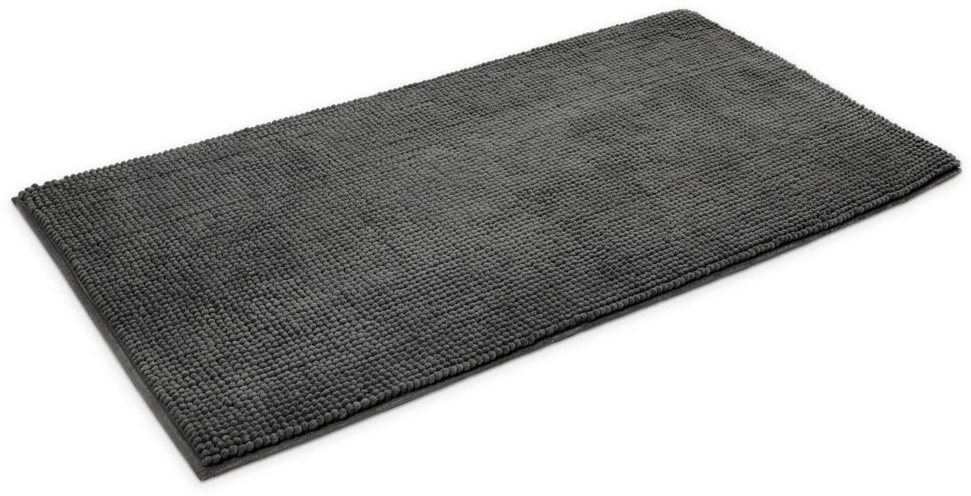 OTTO home Badematte Kaelan Grau Chenille Rutschhemmend - Bild 5