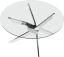 Couchtisch OTTO HOME Luzie Glas Metall Silber Schwarz Bild 3