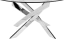 Couchtisch OTTO HOME Luzie Glas Metall Silber Schwarz Bild 4