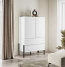 OTTO HOME Wäscheschrank Jukon Weiß Modern mit Schubladen Bild 5