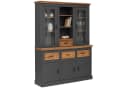 Buffet OTTO HOME Selma Grau Anthrazit Massivholz Kiefer Bild 1