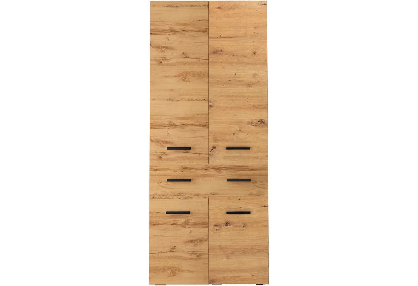 Hochschrank INOSIGN Skara Anthrazit Eichefarben Modern - Bild 3