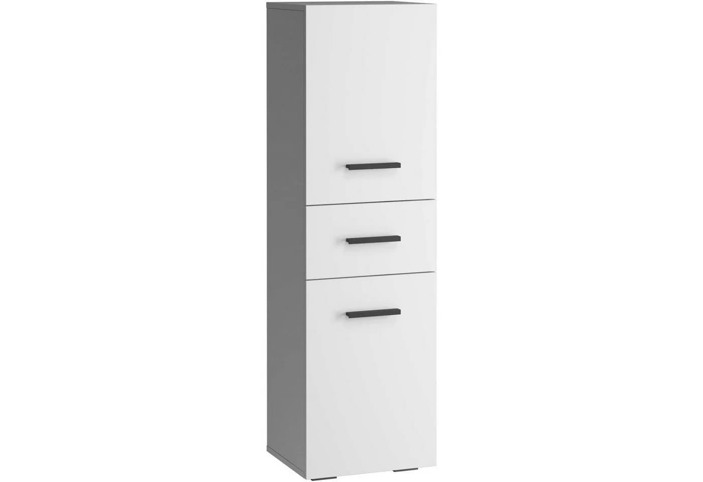 INOSIGN Midischrank Skara Weiß mit verstellbaren Böden - Bild 2