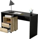 HOME AFFAIRE Schreibtisch AGAPI Schwarz Modern Bild 3