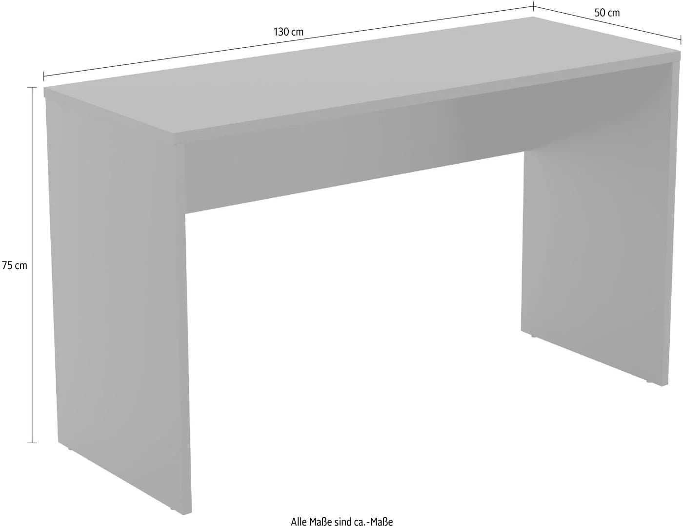 HOME AFFAIRE Schreibtisch AGAPI Schwarz Modern - Bild 5