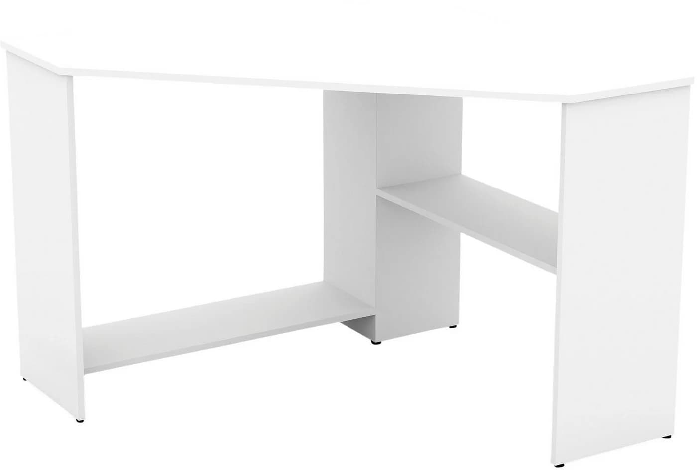 HOME AFFAIRE Eckschreibtisch RINO Weiß Modern