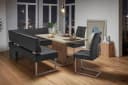OTTO HOME Eckbank Rab Schwarz Silber FSC-zertifiziert Bild 2