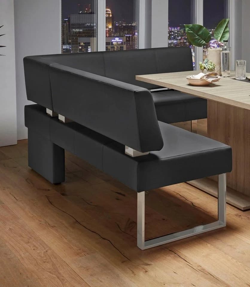 OTTO HOME Eckbank Rab Schwarz Silber FSC-zertifiziert - Bild 4