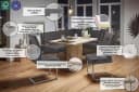 Eckbank OTTO HOME Rab Schwarz Silber FSC-Zertifiziert Bild 3