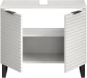 WELLTIME Litica Waschbeckenunterschrank Weiß 70 cm mit Soft-Close Bild 4