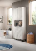 Welltime Hochschrank Litica Weiß Badschrank Bild 1