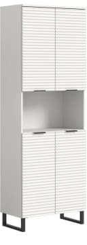 Welltime Hochschrank Litica Weiß Badschrank Bild 2