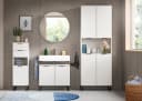 Welltime Hochschrank Litica Weiß Badschrank Bild 5