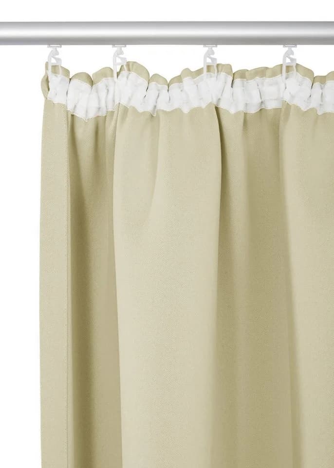 OTTO HOME Vorhang SOLA Beige Verdunkelung Kräuselband - Bild 4