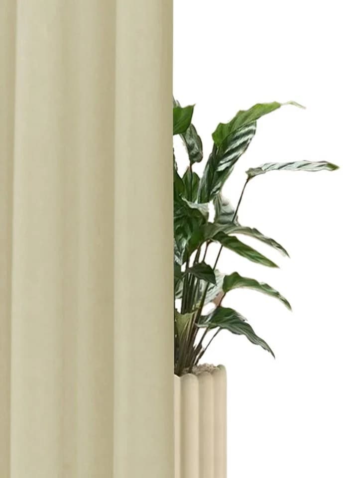 OTTO HOME Vorhang SOLA Beige Verdunkelung Kräuselband - Bild 5
