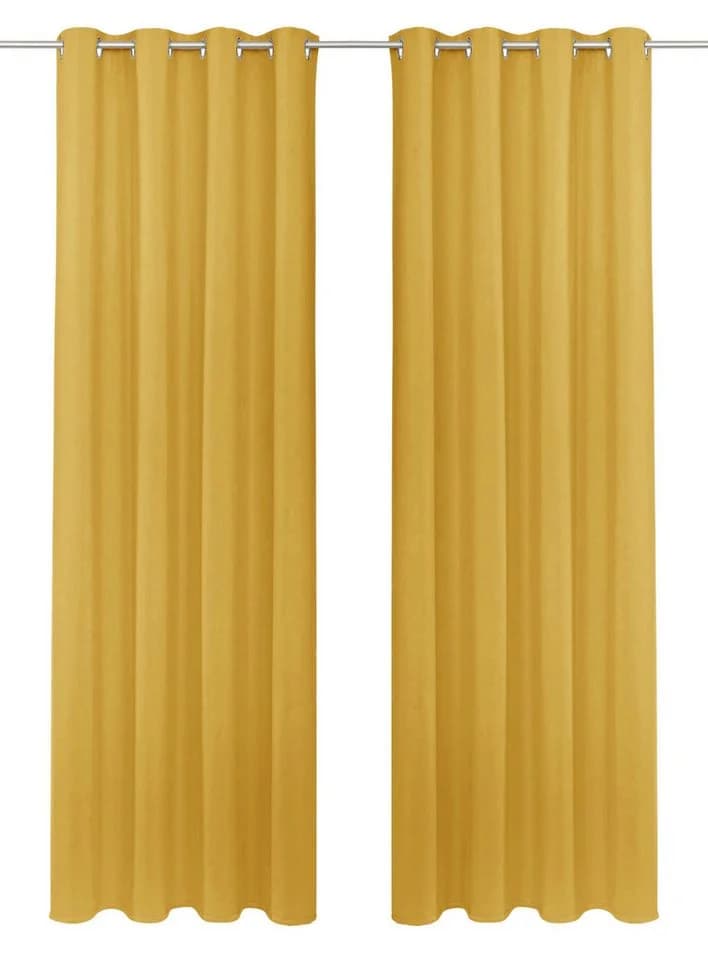 Gardine MY HOME Sola Gold Blickdicht