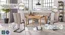 OTTO HOME Freischwinger Oliver Beige Schwarz Kunstleder Bild 4