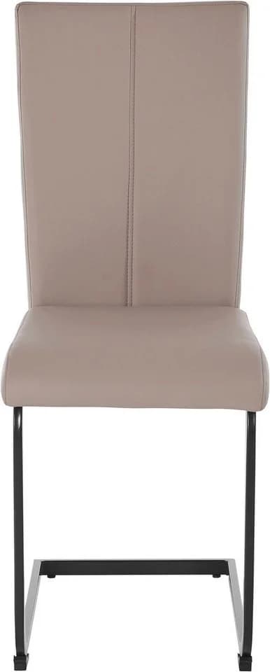 OTTO HOME Freischwinger Oliver Beige Schwarz Kunstleder - Bild 5