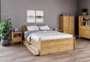 Massivholzbett Kiefer FSC-zertifiziert, beige, natur Bild 1