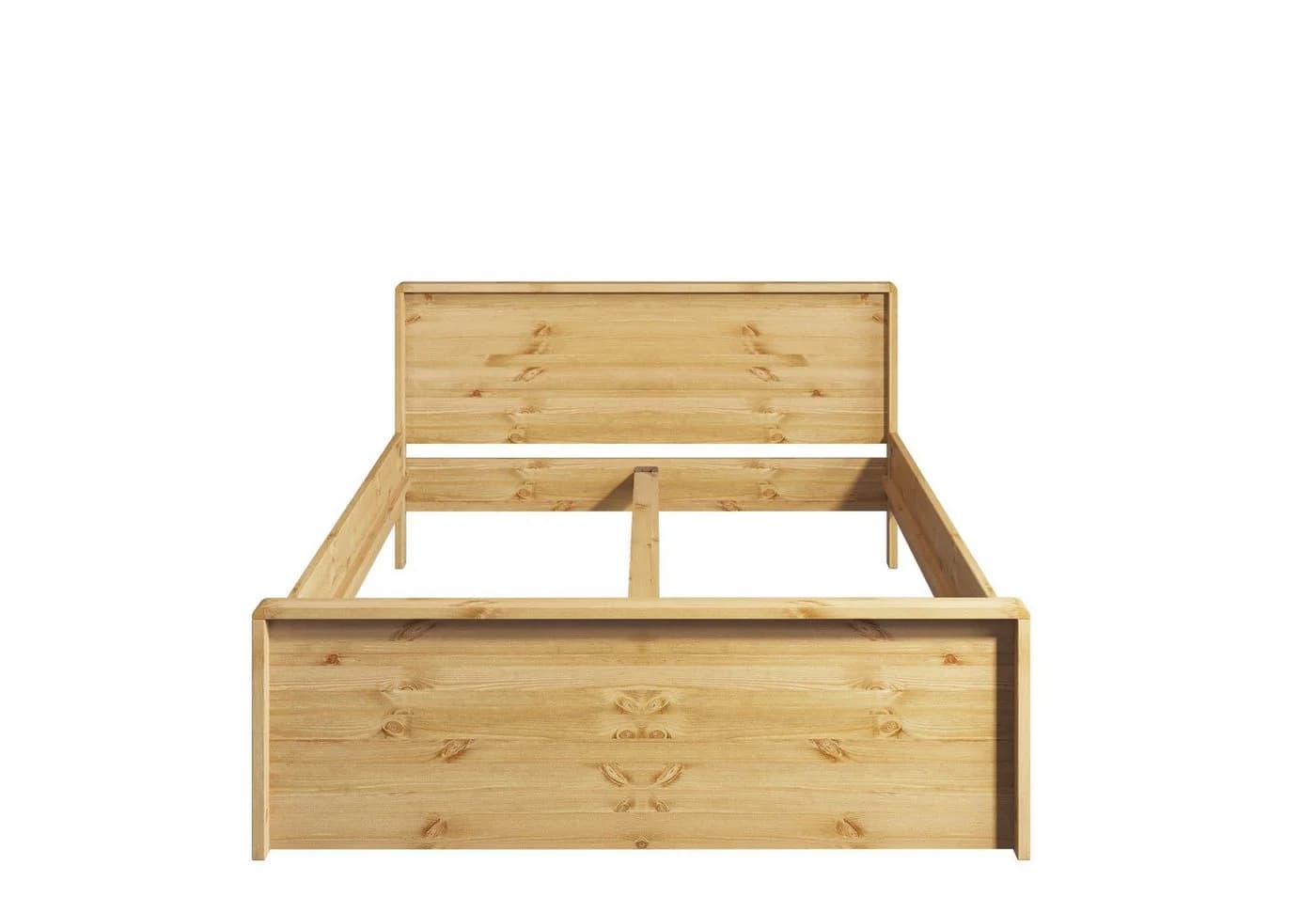Massivholzbett Kiefer FSC-zertifiziert, beige, natur - Bild 4