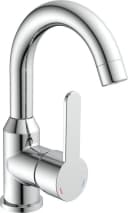 WELLTIME Waschtischarmatur Adria Silber Einhebelmischer mit Luftsprudler Bild 2
