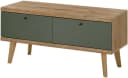 Home affaire Lowboard MAVAS Schwarz Metallgriffe Skandi-Stil Bild 1
