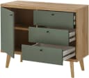 Home Affaire Sideboard MAVAS Grün Braun Modern Bild 3