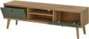 Home affaire Lowboard MAVAS Skandi-Style Weiß mit Metallgriffen Bild 4
