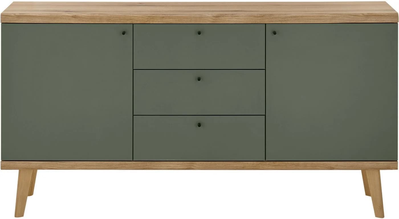 Home Affaire Sideboard MAVAS Grün Braun Holzwerkstoff - Bild 3
