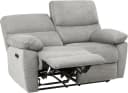 HOME AFFAIRE LANNOY 2-Sitzer Sofa Elektrisch Relax Grau Webstoff Bild 1