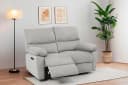 HOME AFFAIRE LANNOY 2-Sitzer Sofa Elektrisch Relax Grau Webstoff Bild 5