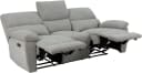 Home Affaire 3-Sitzer Relaxsofa Grau Elektrisch USB Bild 1