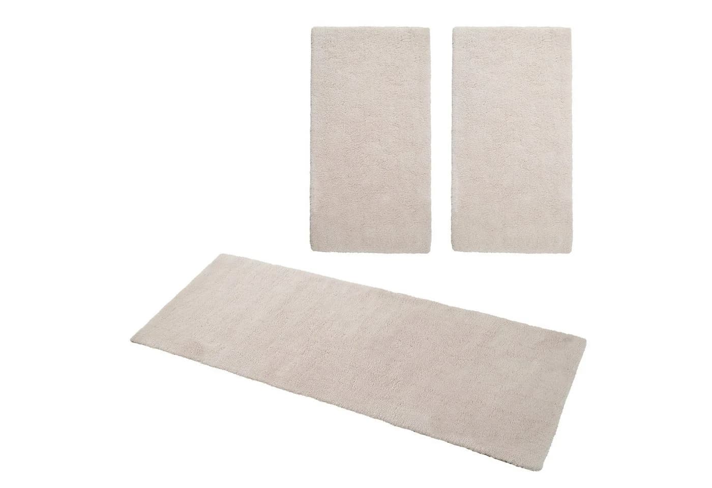 OTTO home Hochflor-Bettumrandung Magong Creme 3-tlg. Set - Bild 2