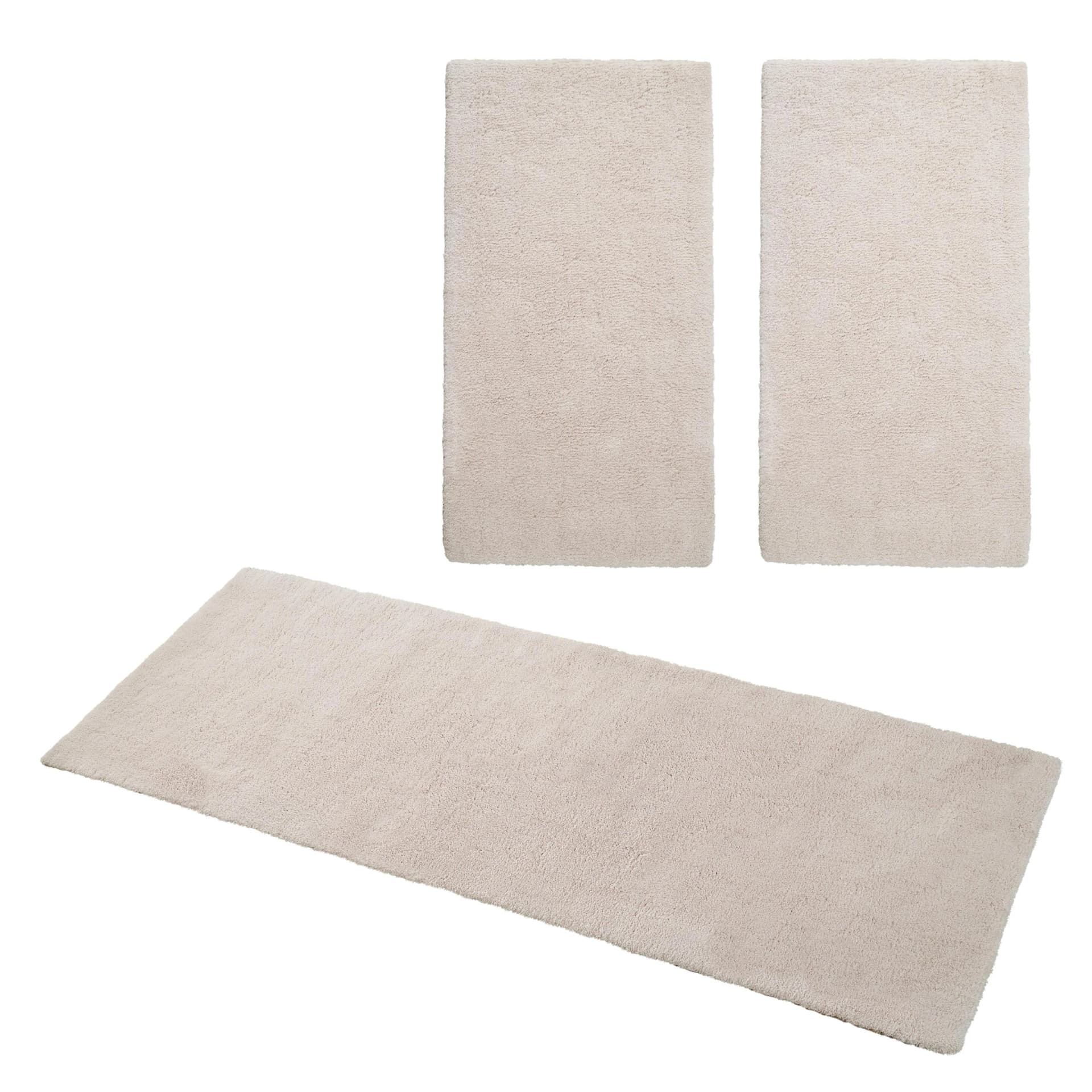 OTTO home Hochflor-Bettumrandung Magong Creme 3-tlg. Set - Bild 5