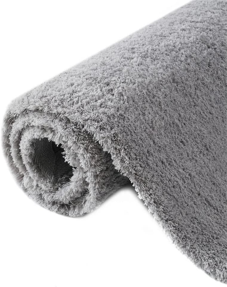 OTTO HOME Hochflor-Teppich Magong Hellgrau Shaggy Uni - Bild 4