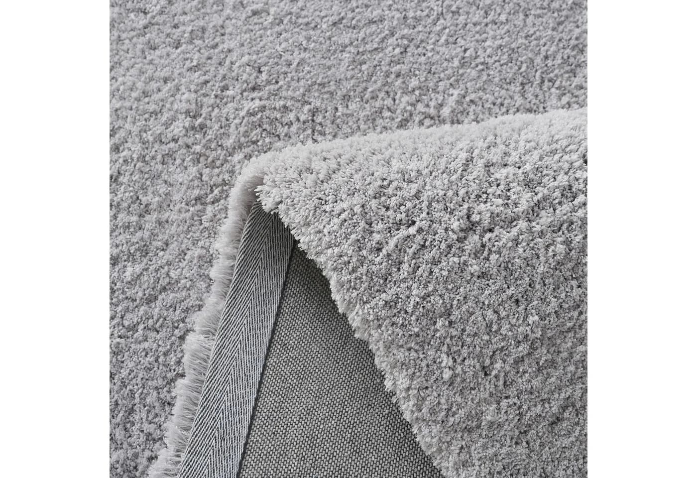 OTTO HOME Hochflor-Teppich Magong Hellgrau Shaggy Uni - Bild 5