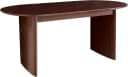 LeGer Home Esstisch Melinda Oval Braun Eschenholz Bild 4