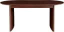 LeGer Home Esstisch Melinda Oval Braun Eschenholz Bild 5