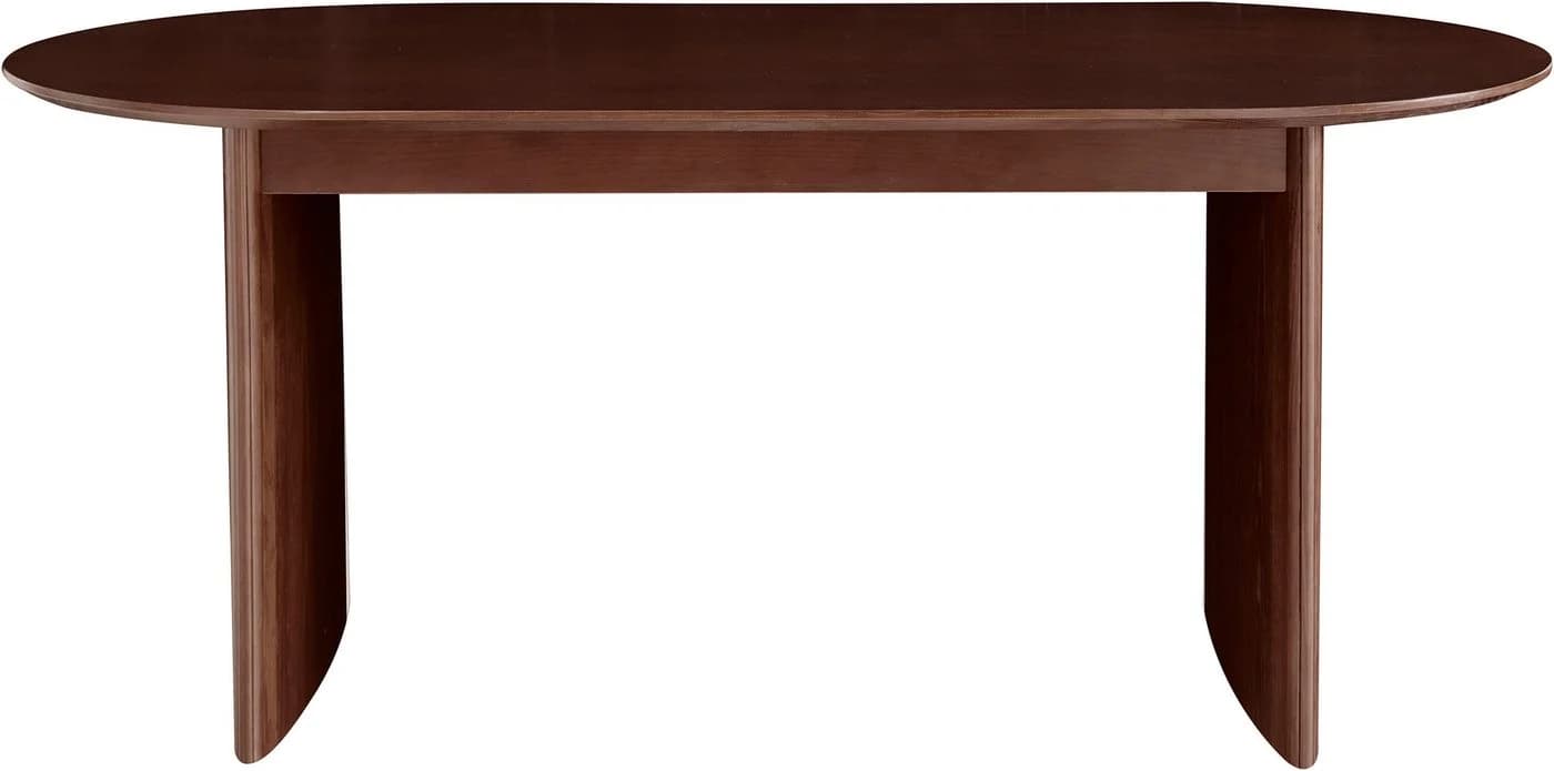 LeGer Home Esstisch Melinda Oval Braun Eschenholz - Bild 5