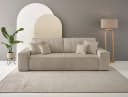 OTTO HOME FINNLEY Schlafsofa 3-Sitzer Beige Cord Bild 2