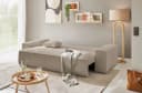 OTTO HOME FINNLEY Schlafsofa 3-Sitzer Beige Cord Bild 5