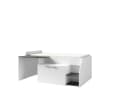 Home affaire Jugendzimmer-Set Durango 3-in-1 Weiß/Dunkelgrau Bild 4