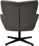 HOME AFFAIRE VERGAS Drehsessel mit Hocker Set Grau Bild 5