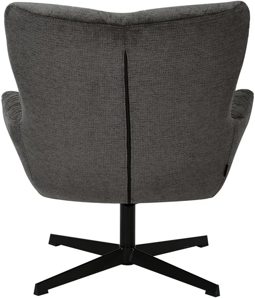 HOME AFFAIRE VERGAS Drehsessel mit Hocker Set Grau - Bild 5