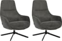 OTTO HOME CLARINDA Drehsessel Moderner Ohrensessel Anthrazit Bild 2