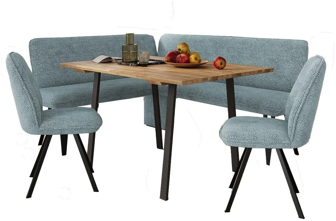 OTTO HOME Eckbankgruppe Mily mit Tisch und Stühlen