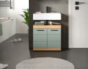 welltime Waschbeckenunterschrank SIENA 60cm 2 Tür MDF-Front Bild 1