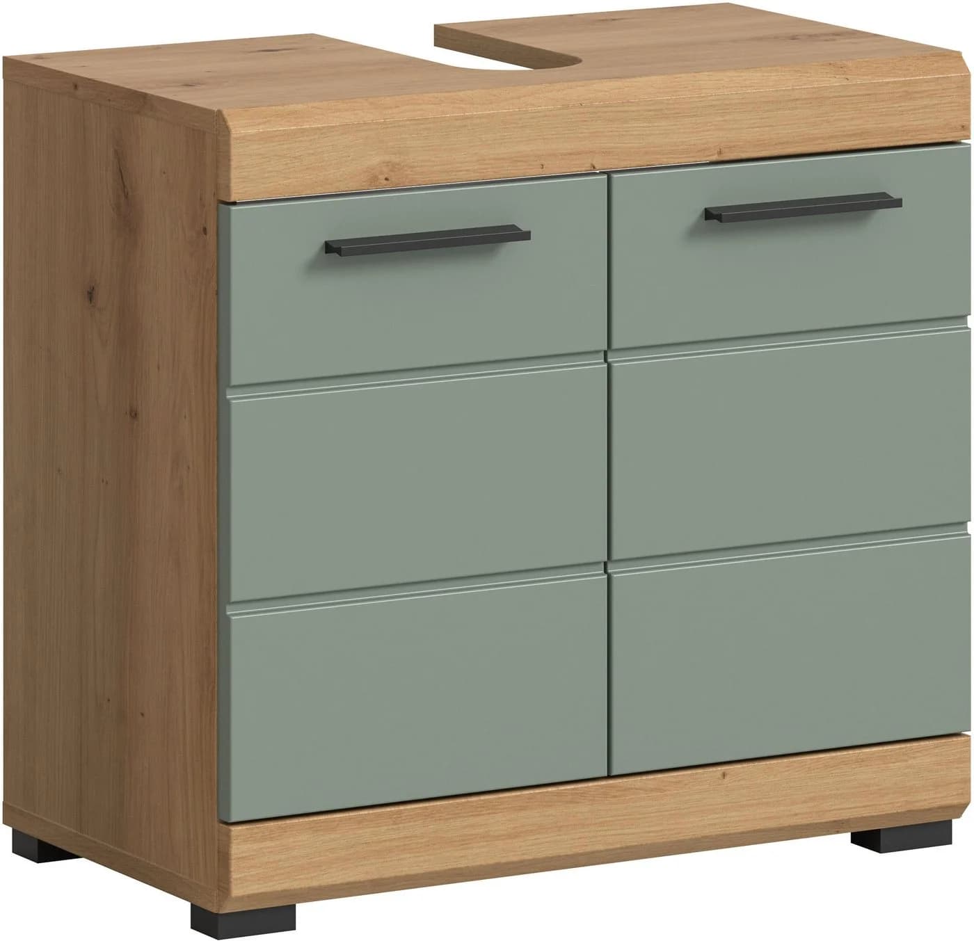 welltime Waschbeckenunterschrank SIENA 60cm 2 Tür MDF-Front - Bild 2